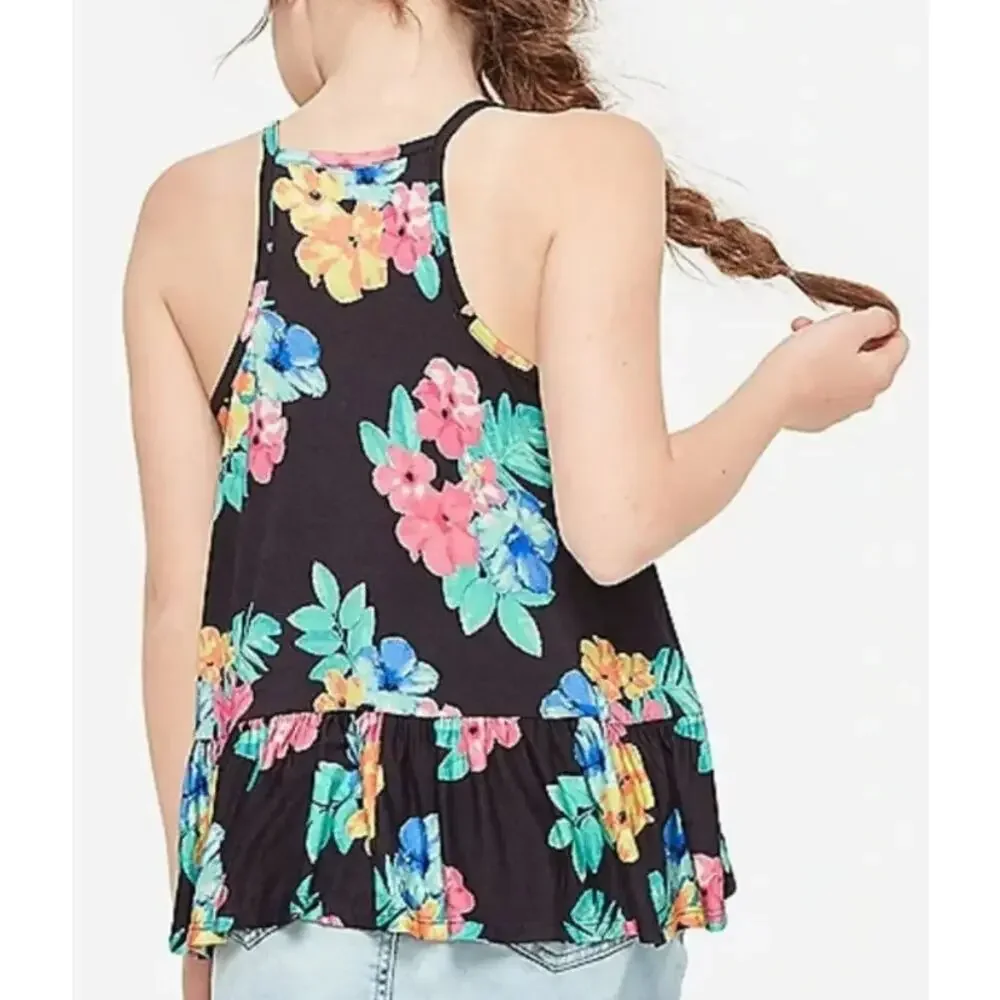 Justice Girls Top Ruffle Yoke Summer Sz. 12 NWT